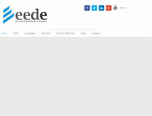 Tablet Screenshot of eede.es